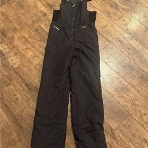 Black Snow Bib Overalls women’s xs